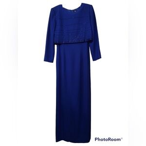 Rimini By Show Women's Dress in Royal blue size 8